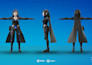 create 3d character modeling, game character, game asset